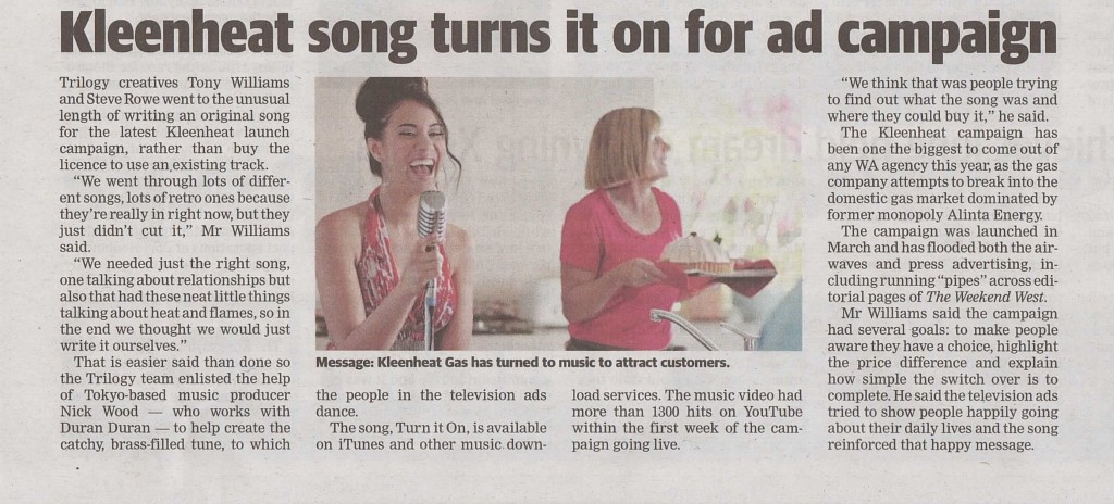 Kleenheat article West Australian